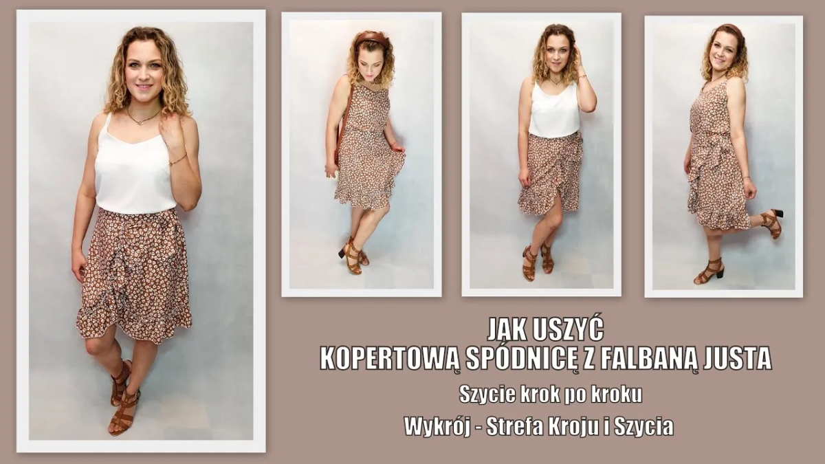 Jak uszyć spódnicę kopertową - proste kroki i tajniki szycia